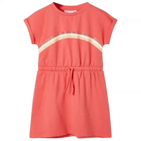 Rochie pentru copii cu șnur, corai, 116