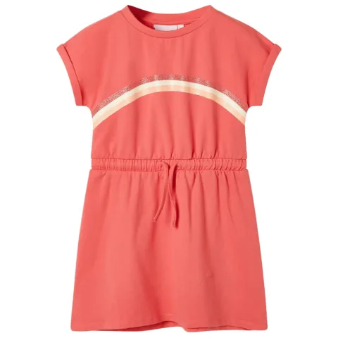 Rochie pentru copii cu șnur, corai, 128