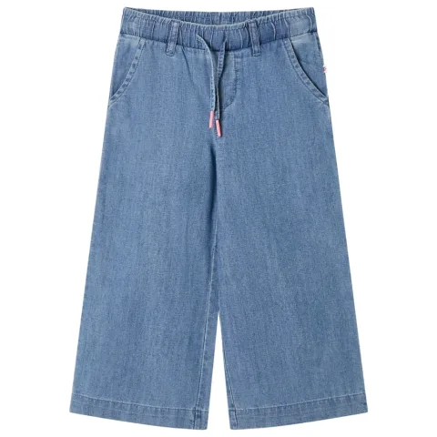 Pantaloni pentru copii, albastru denim, 92