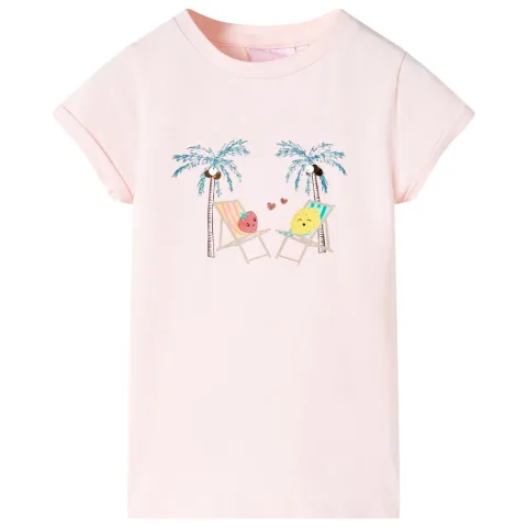 Tricou pentru copii, roz deschis, 140