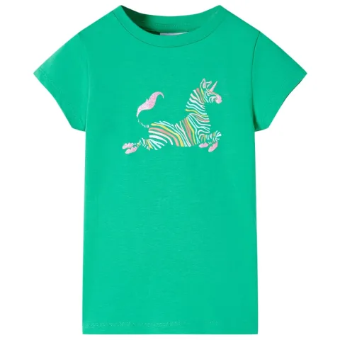 Tricou pentru copii, verde, 116