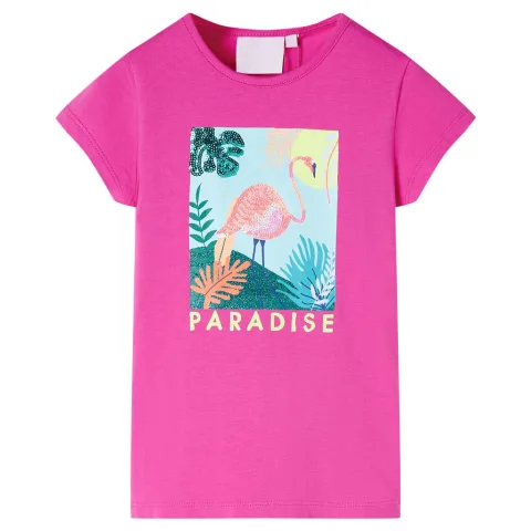 Tricou pentru copii, roz închis, 104
