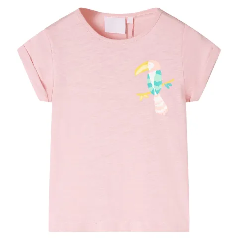 Tricou pentru copii, roz deschis, 116