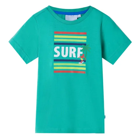 Tricou pentru copii, verde, 140