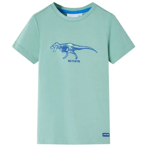 Tricou pentru copii, kaki deschis, 128