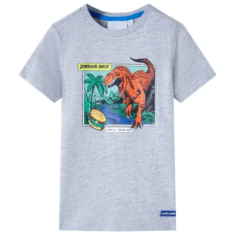 Tricou pentru copii, gri, 128
