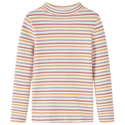 Tricou de copii cu mâneci lungi, ecru, 104