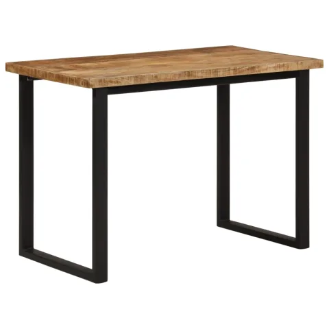 vidaXL Masă de bucătărie, 110x55x75 cm, lemn masiv de mango