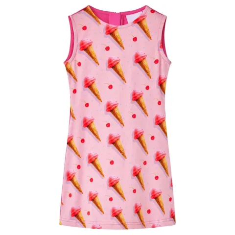 Rochie pentru copii roz aprins, 104