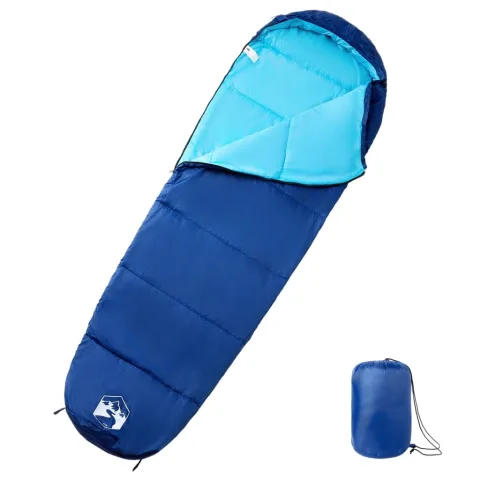 vidaXL Sac de dormit tip mumie pentru adulți de camping, 3 anotimpuri