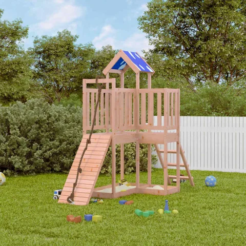 vidaXL Set de joacă pentru exterior, lemn masiv de douglas