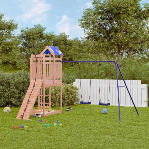vidaXL Set de joacă pentru exterior, lemn masiv de douglas