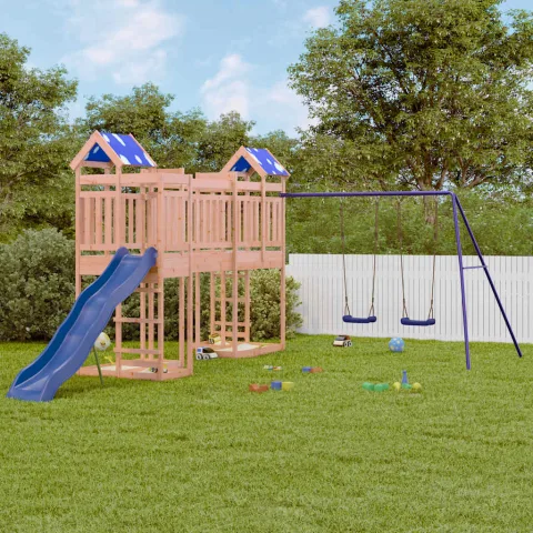 vidaXL Set de joacă pentru exterior, lemn masiv de douglas