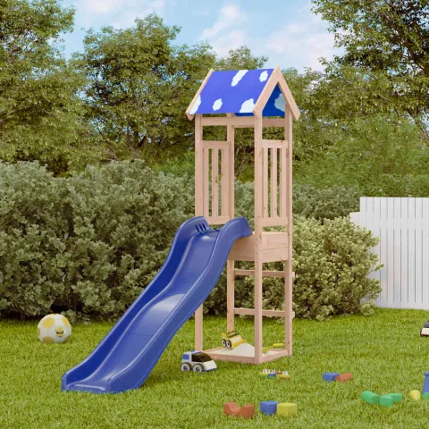 vidaXL Set de joacă pentru exterior, lemn masiv de pin