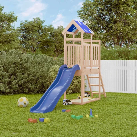vidaXL Set de joacă pentru exterior, lemn masiv de pin