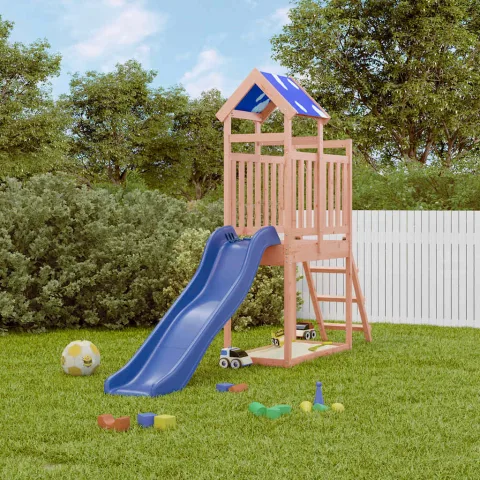 vidaXL Set de joacă pentru exterior, lemn masiv de douglas