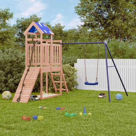 vidaXL Set de joacă pentru exterior, lemn masiv de douglas