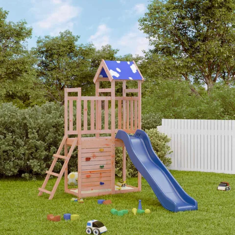 vidaXL Set de joacă pentru exterior, lemn masiv de douglas