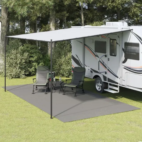 vidaXL Covor pentru cort, antracit, 6x3 m