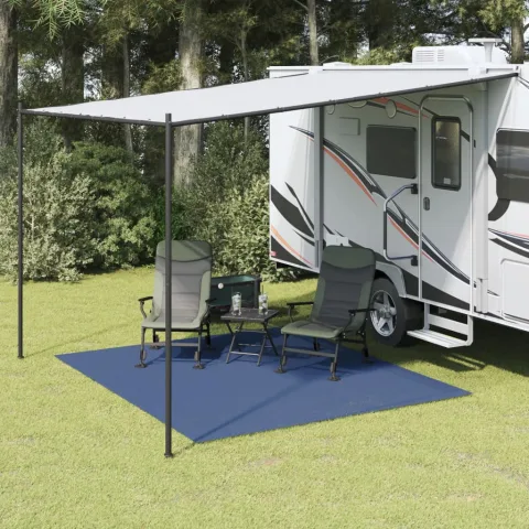 vidaXL Covor pentru cort, albastru, 3x2,5 m