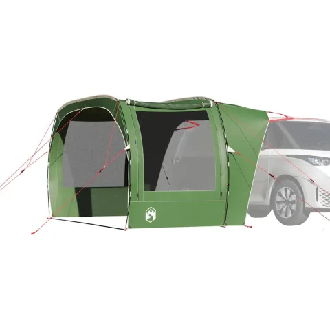 vidaXL Cort auto verde rezistent la apă