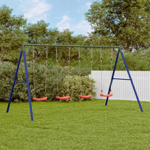 vidaXL Set leagăn de exterior, cu 4 leagăne