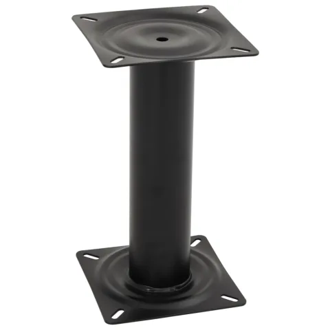 vidaXL Piedestal pentru scaun de barcă, negru, 33 cm, oțel