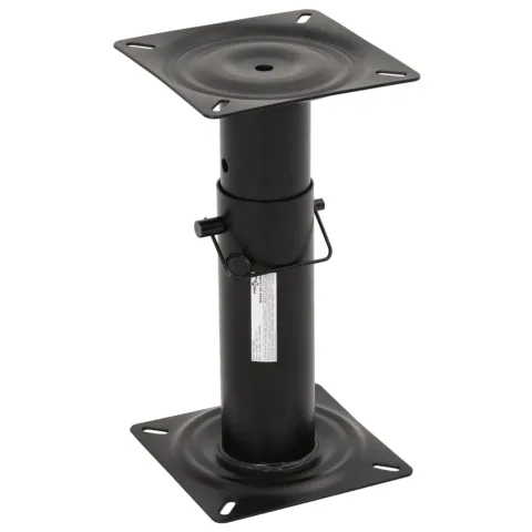 vidaXL Piedestal pentru scaun de barcă, reglabil, 28-45,5 cm, oțel