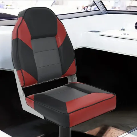 vidaXL Scaun barcă, cu piedestal pivotant la 360°