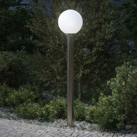 vidaXL Stâlp luminos 120 cm oțel inoxidabil IP44