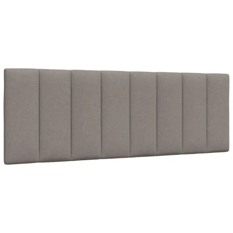 vidaXL Pernă pentru tăblie de pat, Hanko, gri taupe, 120 cm, material textil