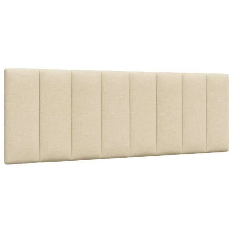 vidaXL Pernă pentru tăblie de pat, Hanko, crem, 120 cm, material textil