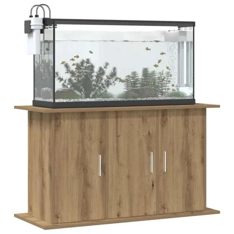 vidaXL Suport pentru acvariu, stejar artizanal, 101x41x58 cm, lemn stratificat