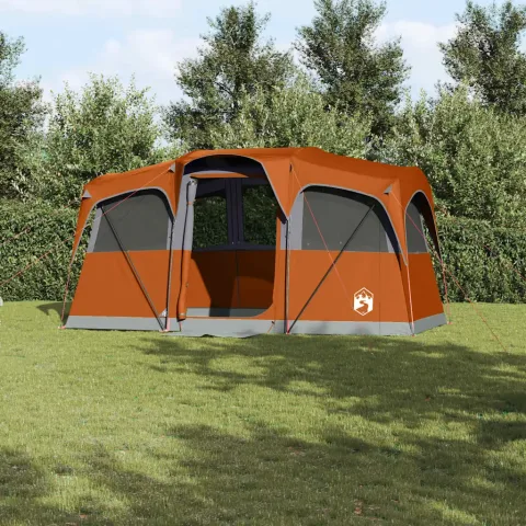 vidaXL Cort de Familie Portocalie și portocalie 435 x 255 x 216 cm