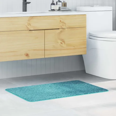 vidaXL Covoare de baie anti-derapante Turcoaz 60 x 90 cm PP