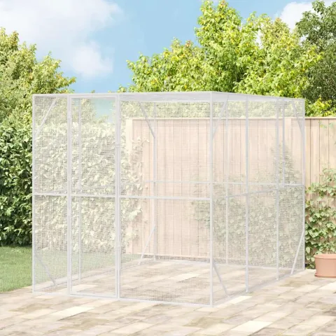 vidaXL Cușcă pentru păsări Antracit 210 x 304 x 213 cm