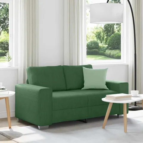 vidaXL Canapea extensibilă verde închis 160x77x82 cm, material catifea reiată