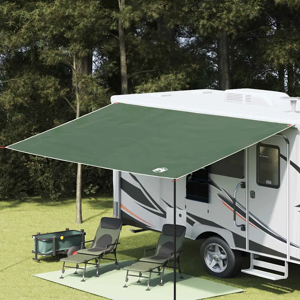 vidaXL Tarp rezistent la apă persoană 240 x 460 cm Verde