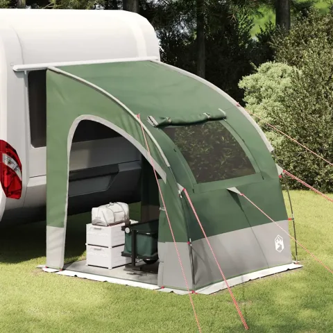 vidaXL Cort pentru hayon 194 x 180 x 210 cm Verde tafta