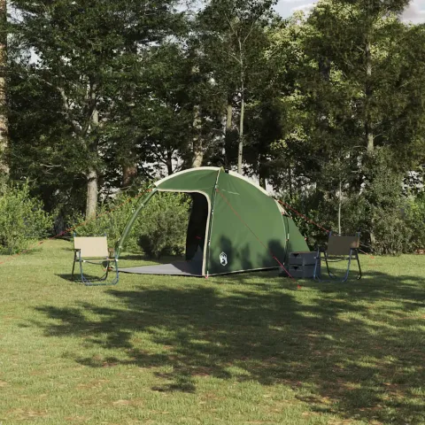 vidaXL Tent Cabină 2 persoană Verde tafta
