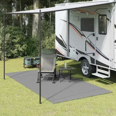vidaXL Covoare pentru Cort Antracit 250 x 250 cm Poliester