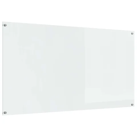 vidaXL Panou de bucătărie Transparent 110 x 60 cm sticlă securizată