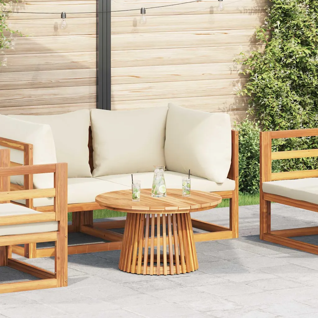 vidaXL Masă laterală Maro 70 x 70 x 40 cm Lemn solid de tec