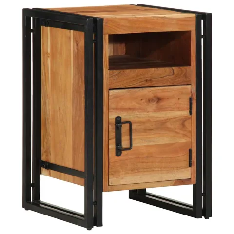 vidaXL Noptieră 40x40x59 cm, lemn masiv de acacia