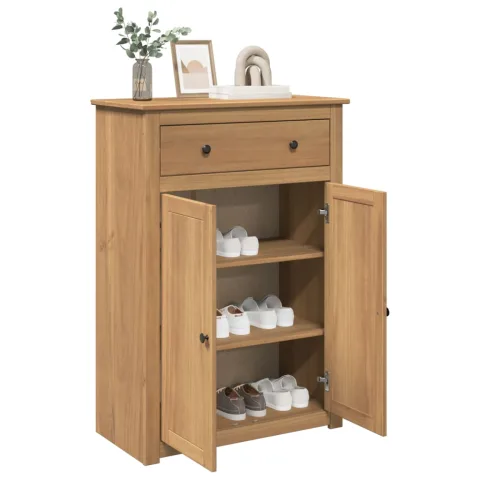 vidaXL Dulap de vinuri PANAMA, 80x40x114 cm, lemn masiv de pin