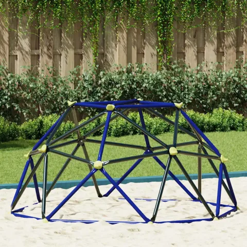vidaXL Dome de escaladă pentru copii albastru 6FT fără alunecare Oțel