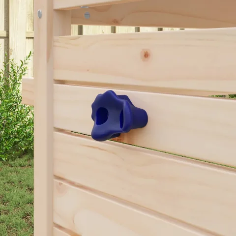 vidaXL Priză de escaladă 12 buc. albastru 100 x 67 x 43 mm PP