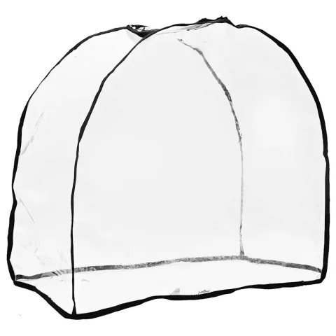vidaXL Husă pentru cărucior de animale de companie Transparent PVC
