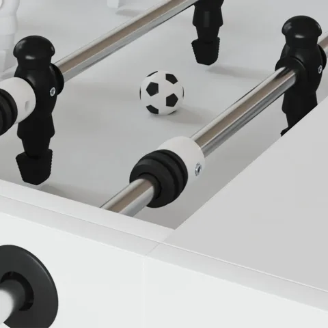 vidaXL Bumperi pentru mese de fotbal 16 buc. Negru 3 x 3 x 2 cm TPE