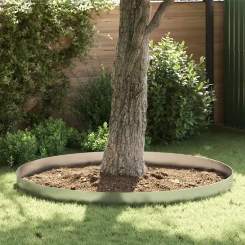 vidaXL Margine pentru gazon 4 buc. 450 x 20 cm Oțel Galvanizat